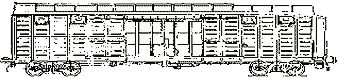 Вагон крытый, модель 11-286